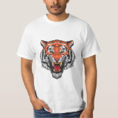 Angry tiger Classic T - Shirt (Vorderseite)