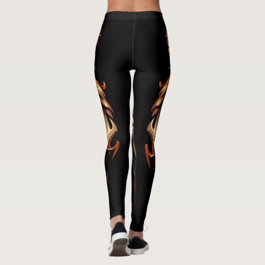 Angry Tiger Leggings (Rückseite)