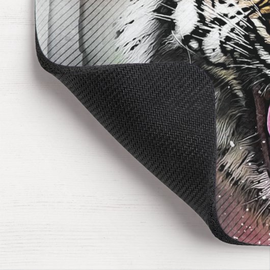 Angry Tiger Mousepad (Ecke)