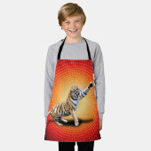 ANGRY TIGER SCHÜRZE (Getragen)