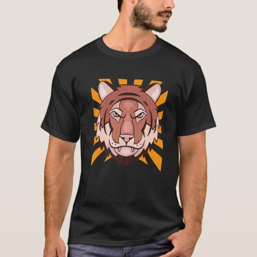 Angry Tiger T-Shirt (Vorderseite)