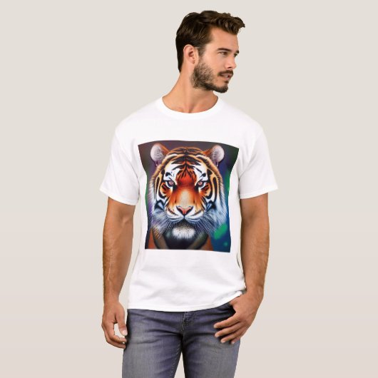 Angry Tiger T-Shirt (Vorne ganz)