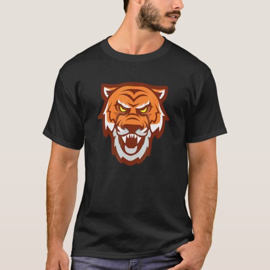 Angry Tiger T-Shirt (Vorderseite)