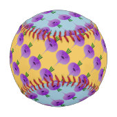 Angry Turnip von Kenneth Yoncich Baseball (Rückseite)
