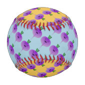 Angry Turnip von Kenneth Yoncich Baseball (Vorderseite)