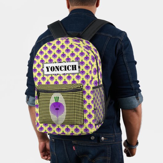 Angry Turnip von Kenneth Yoncich Bedruckter Rucksack (Insitu (Modell))
