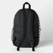 Angry Turnip von Kenneth Yoncich Bedruckter Rucksack (Rückseite)