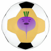 Angry Turnip von Kenneth Yoncich Fußball (Vorderseite)