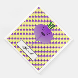 Angry Turnip von Kenneth Yoncich Serviette