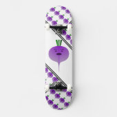 Angry Turnip von Kenneth Yoncich Skateboard (Vorderseite)
