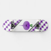 Angry Turnip von Kenneth Yoncich Skateboard (Horizontal)