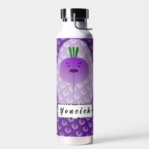 Angry Turnip von Kenneth Yoncich Trinkflasche