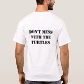 Angry Turtles T-Shirt (Rückseite)