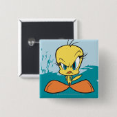 Angry TWEETY™ Button (Vorne & Hinten)