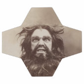 Angry Typ - Fußballball Fußball (Flach)