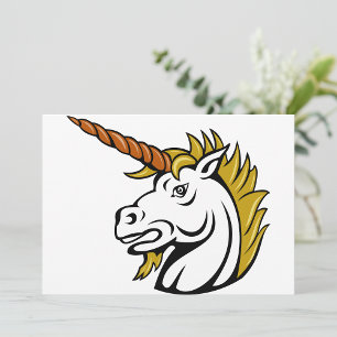 Angry Unicorn Einladungen