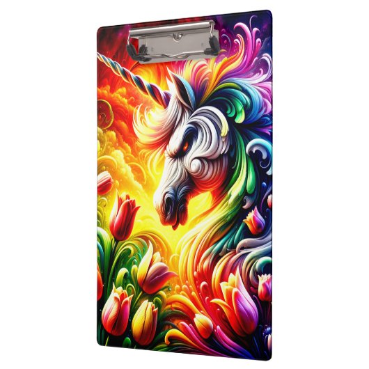 Angry Unicorn Klemmbrett (Links)
