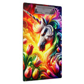 Angry Unicorn Klemmbrett (Rechts)