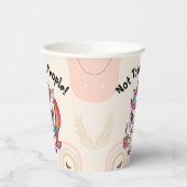 Angry Unicorn Paper Cup Pappbecher (Links)