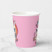 Angry Unicorn Paper Cup Pappbecher (Links)