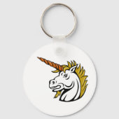Angry Unicorn Schlüsselanhänger (Vorderseite)