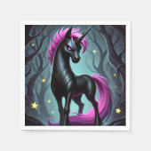 Angry Unicorn Serviette (Vorderseite)