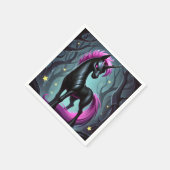 Angry Unicorn Serviette (Ecke)