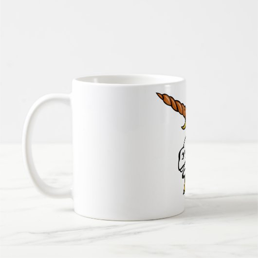 Angry Unicorn Tasse (Links)