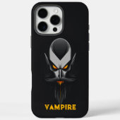 Angry Vampire Black Case-Mate iPhone Hülle (Rückseite)