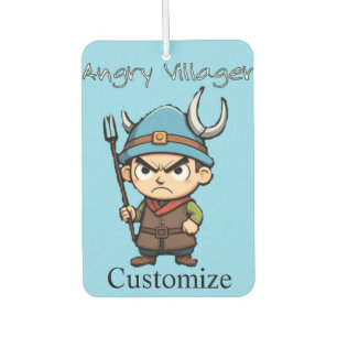 Angry Villager Pitchfork Thunder_Cove Autolufterfrischer