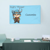 Angry Villager Pitchfork Thunder_Cove Banner (Messeveranstaltung)