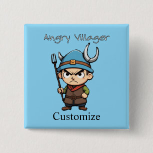 Angry Villager Pitchfork Thunder_Cove Button