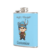 Angry Villager Pitchfork Thunder_Cove Flachmann (Links)