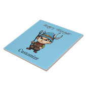 Angry Villager Pitchfork Thunder_Cove Fliese (Seite)