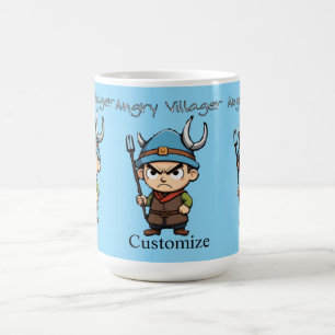 Angry Villager Pitchfork Thunder_Cove Kaffeetasse