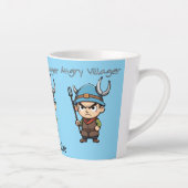 Angry Villager Pitchfork Thunder_Cove Milchtasse (Rechts)