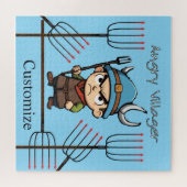 Angry Villager Pitchfork Thunder_Cove Puzzle (Horizontal)