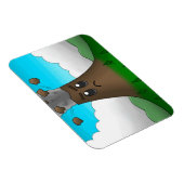 Angry Volcano Magnet (Rechte Seite)