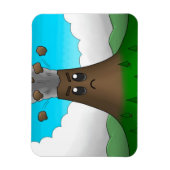 Angry Volcano Magnet (Vertikal)