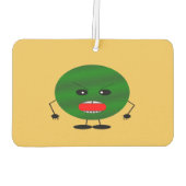 Angry Watermelon von Kenneth Yoncich Autolufterfrischer (Rückseite)