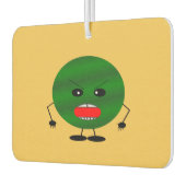 Angry Watermelon von Kenneth Yoncich Autolufterfrischer (Links)