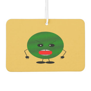 Angry Watermelon von Kenneth Yoncich Autolufterfrischer