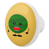 Angry Watermelon von Kenneth Yoncich Keramikknauf (Rechts)