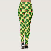 Angry Watermelon von Kenneth Yoncich Leggings (Rückseite)