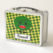Angry Watermelon von Kenneth Yoncich Metall Lunch Box (Vorderseite)