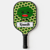 Angry Watermelon von Kenneth Yoncich Pickleball Schläger (Vorderseite)