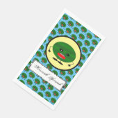 Angry Watermelon von Kenneth Yoncich Serviette (Ecke)