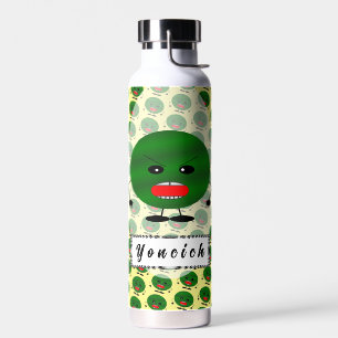 Angry Watermelon von Kenneth Yoncich Trinkflasche