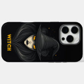 Angry Witch Black Case-Mate iPhone Hülle (Rückseite (Horizontal))