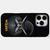 Angry Wizard Black Case-Mate iPhone Hülle (Rückseite (Horizontal))